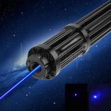 500mw 450nm Gatling Burning Blue puntatore laser kit nero