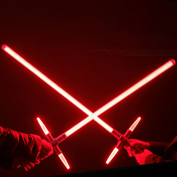 espada laser vermelho