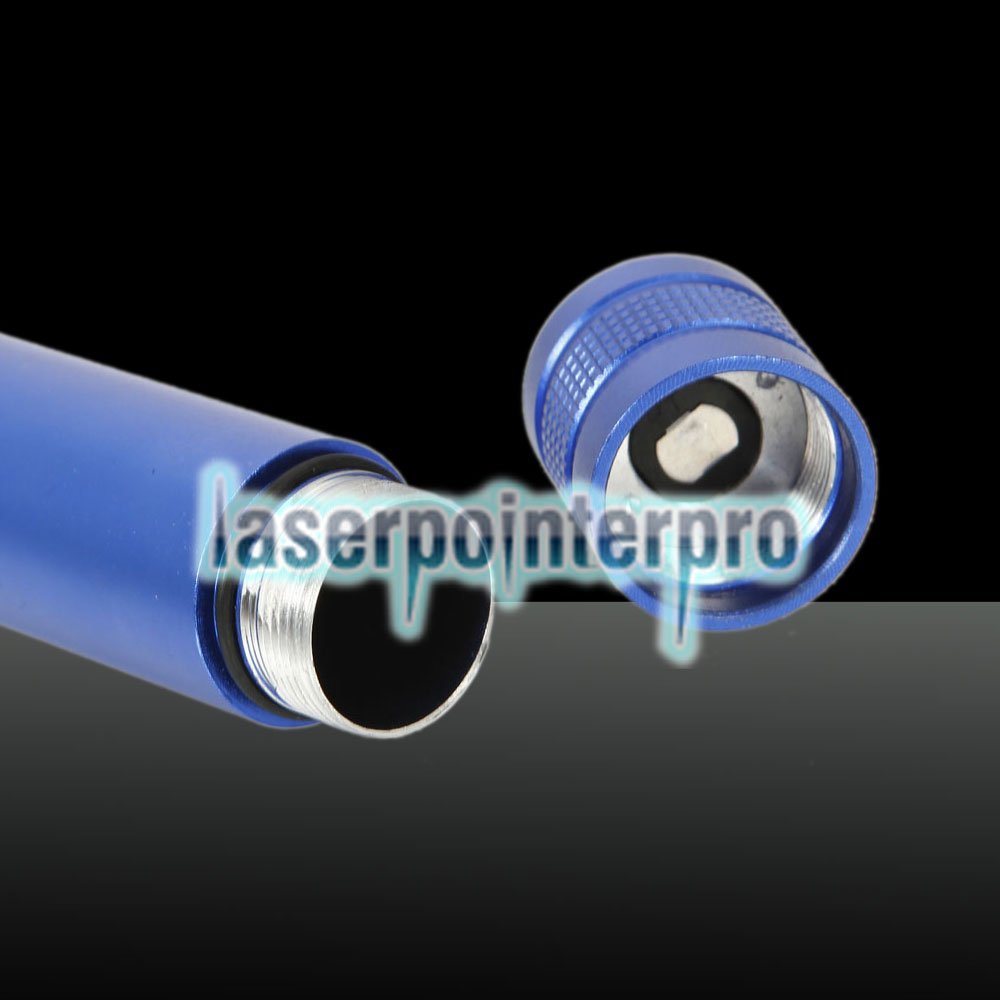 Ponteiro Laser Verde de Feixe 500MW (1 x 4000mAh) Azul