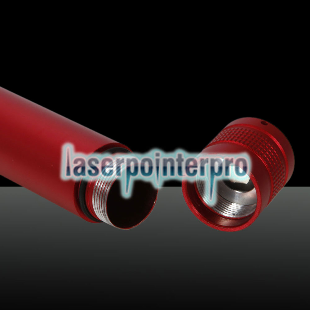 Ponteiro Laser Verde de Feixe 500MW (1 x 4000mAh) Vermelho