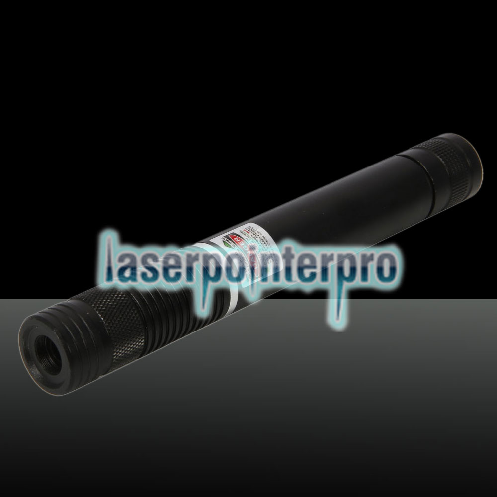 Pointeur laser vert à faisceau de 400MW (1 x 4000mAh) Noir