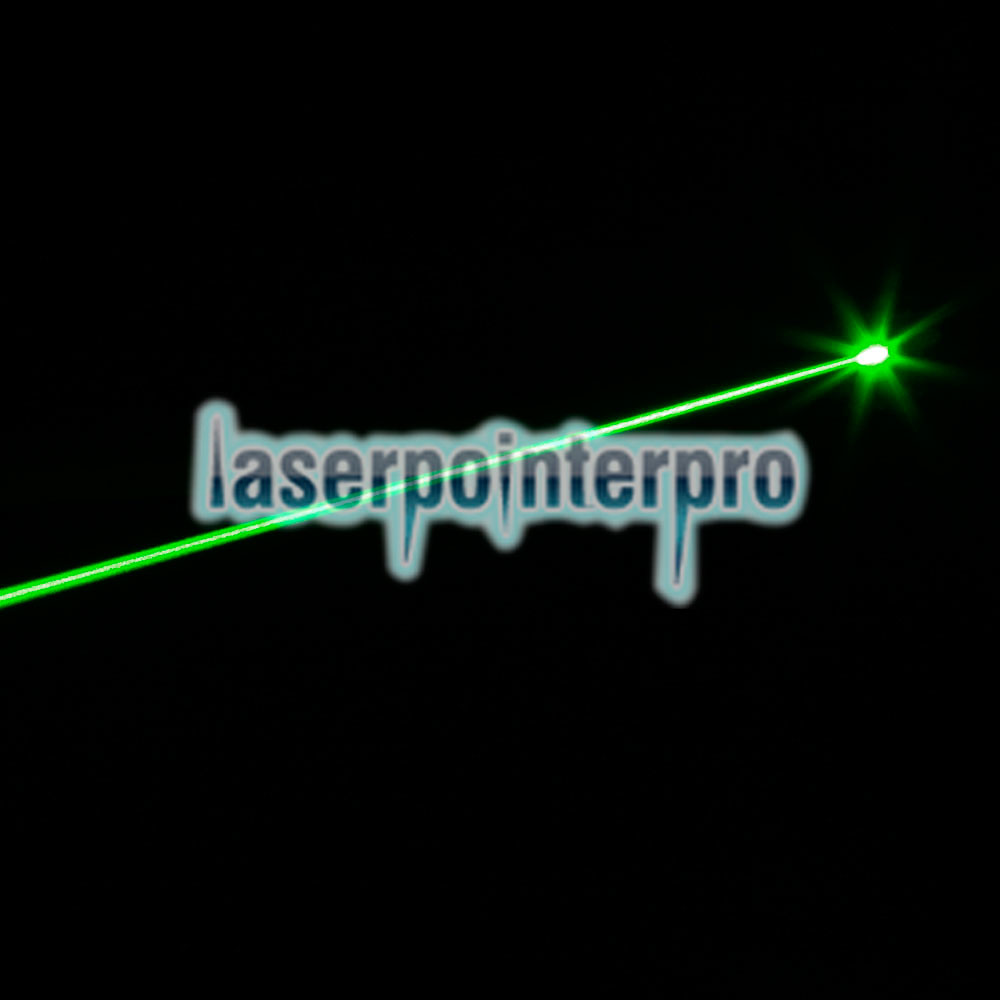 250mW 532nm feixe de luz verde Laser Pointer Pen Preto 501B