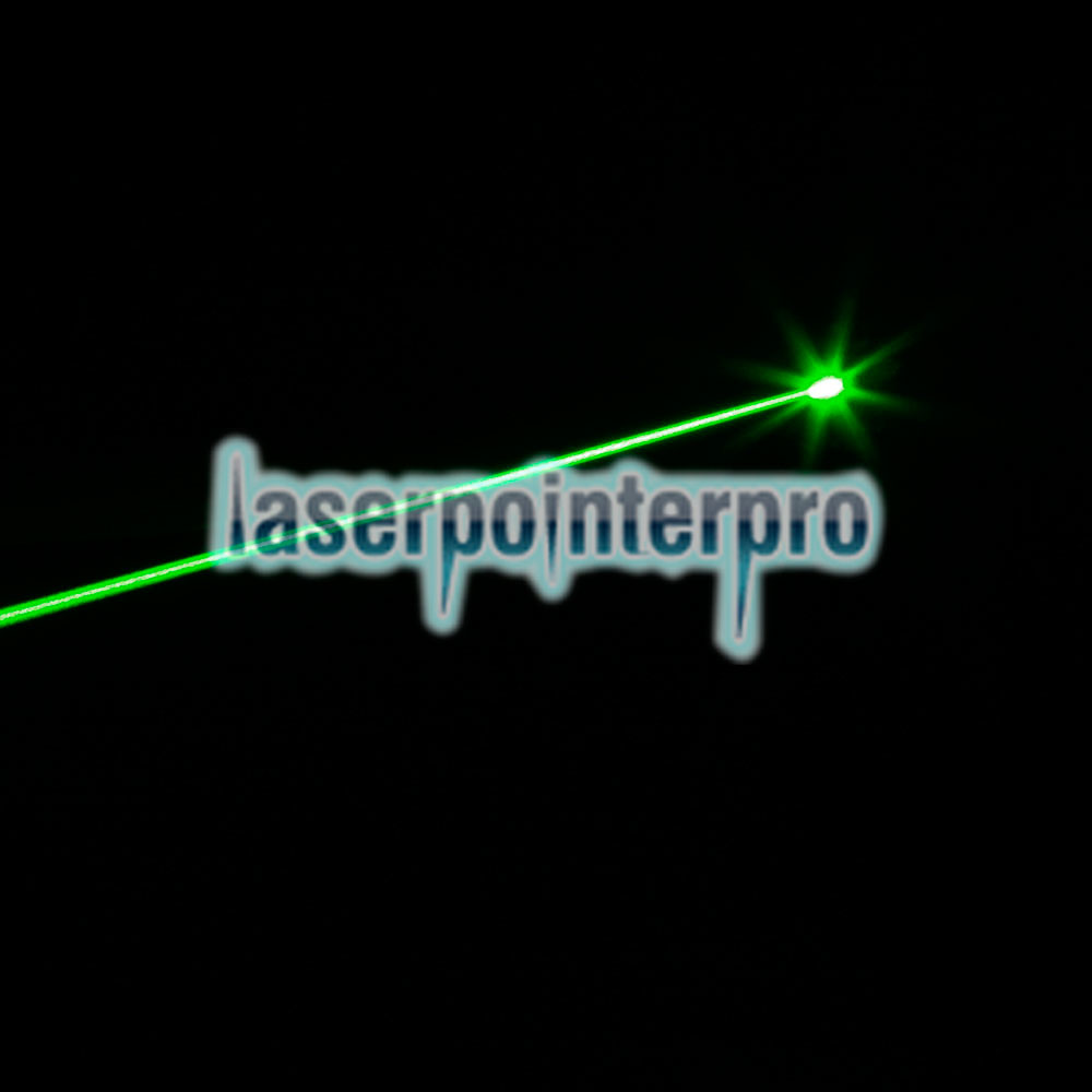 Black Sighter 250mW Green Beam Light a testa piatta Laser Gun nero