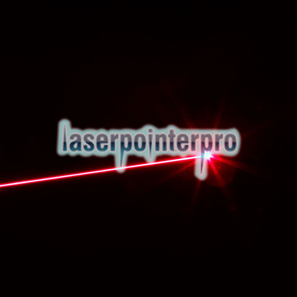 Penna puntatore laser ricaricabile a punto singolo con luce rossa da 5mW 650nm Rosso