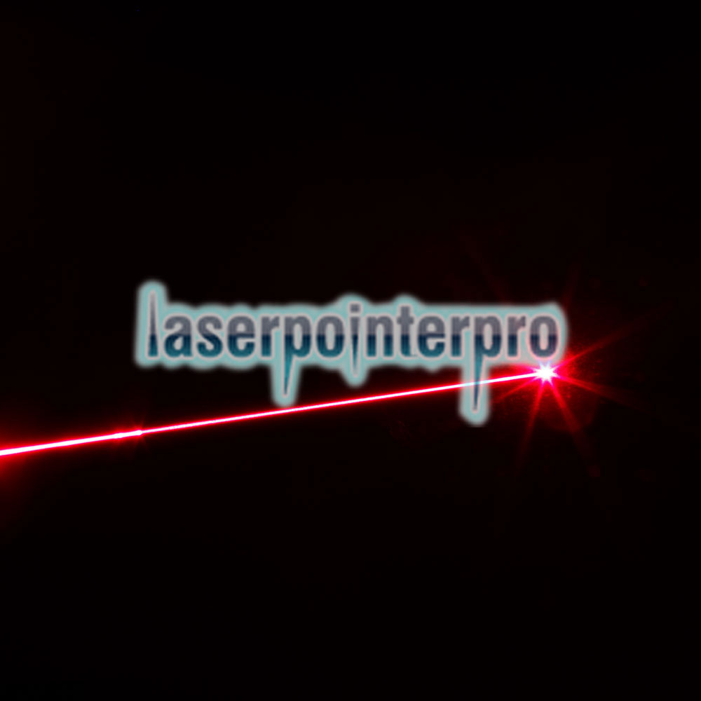 Pointeur laser rechargeable en un point, 100mW 650nm Red Beam Light, rouge