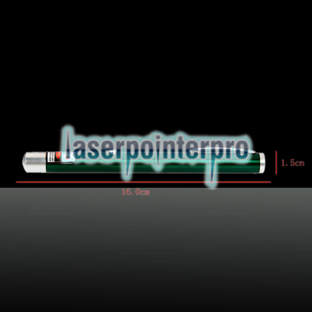 Pointeur laser rechargeable à un point, 200mW 650nm Red Beam Light, vert