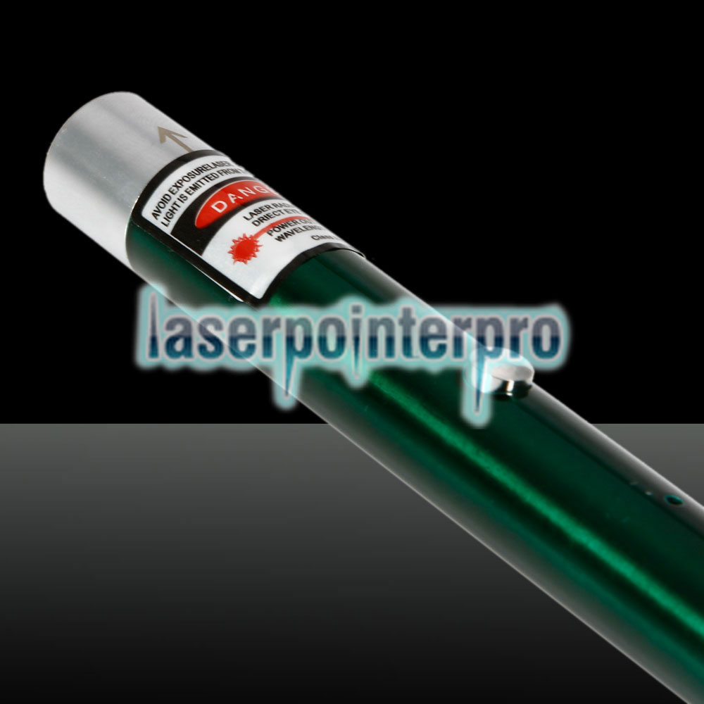 Pluma de puntero láser recargable de un solo punto, luz de haz rojo, 200 mW 650 nm Verde