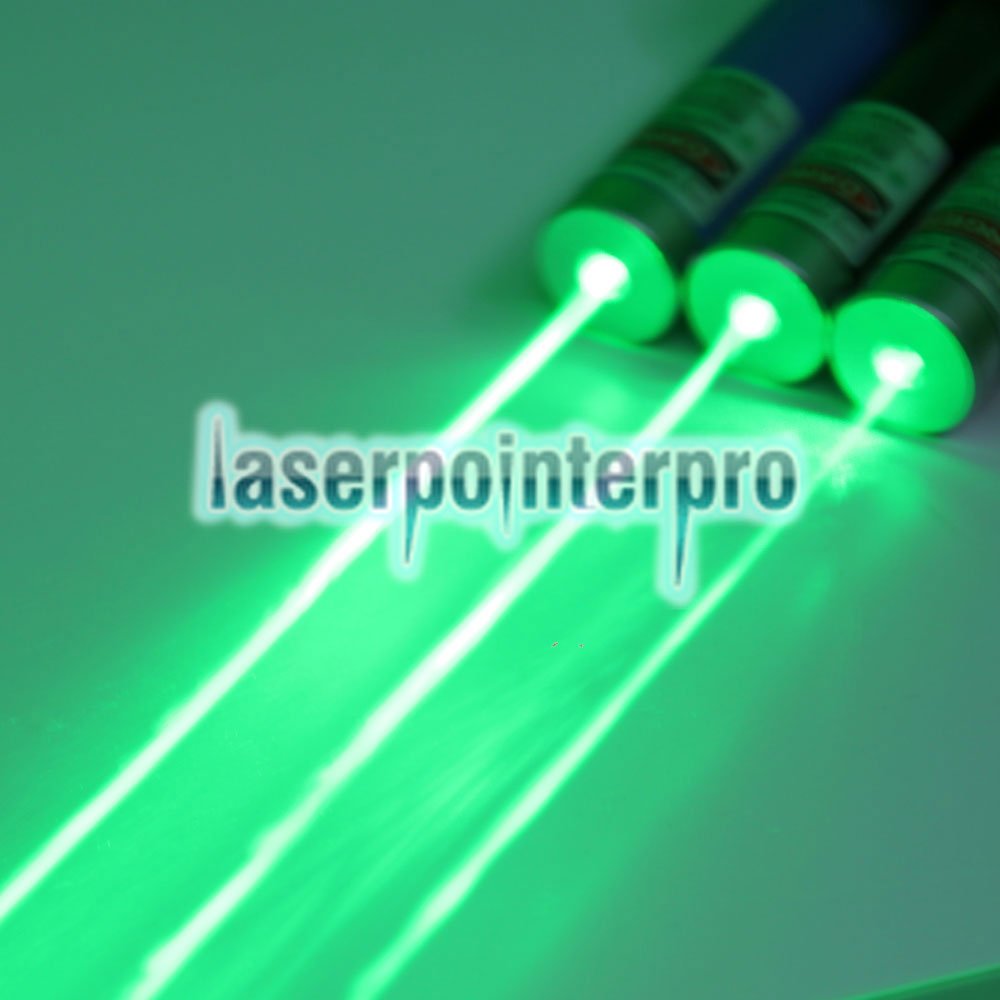 300mW 532nm Green USB Recargable Fine Copper Laser Pointer Blue