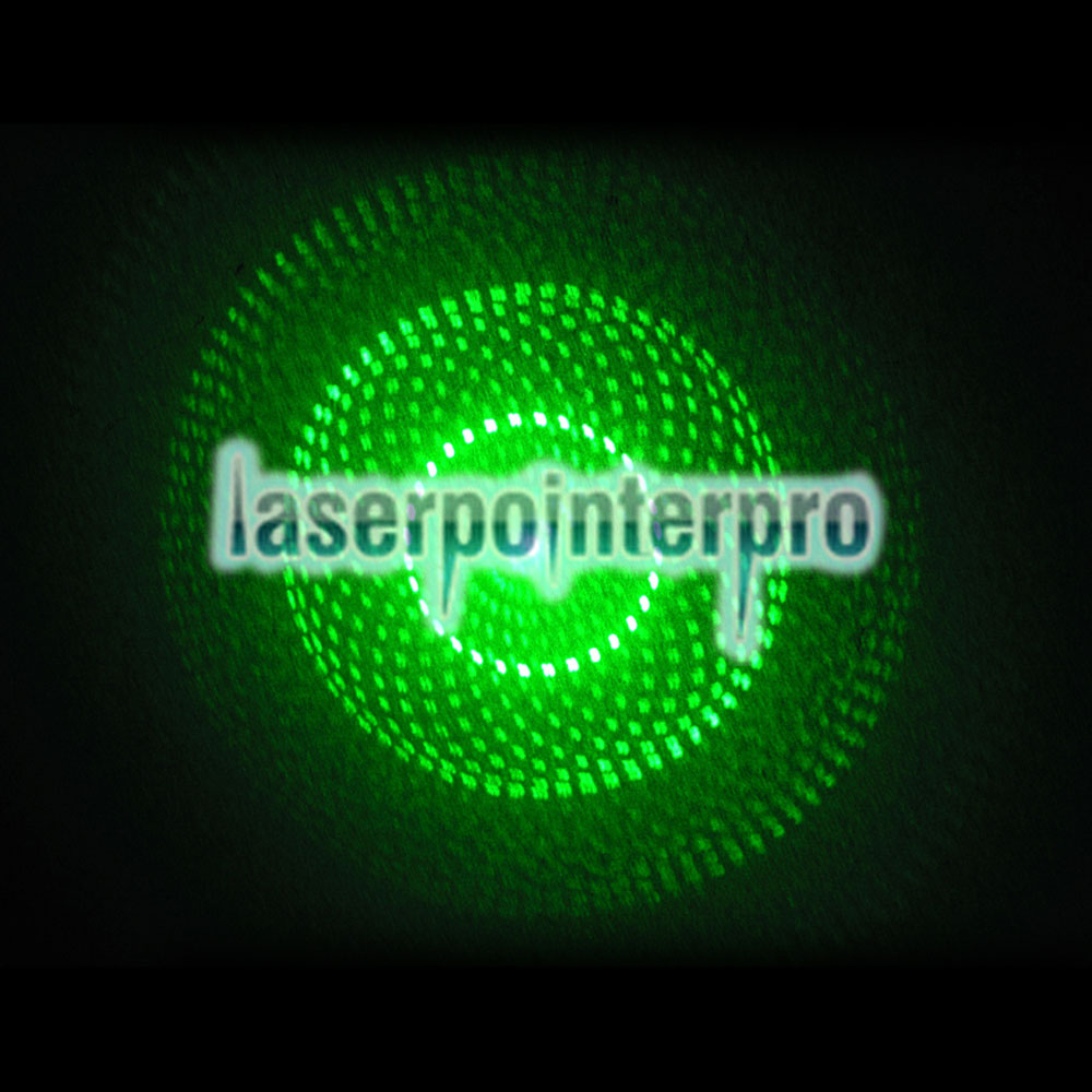 500mW 532nm feixe de luz verde com foco portátil Laser Pointer Pen Preto LT-HJG0086
