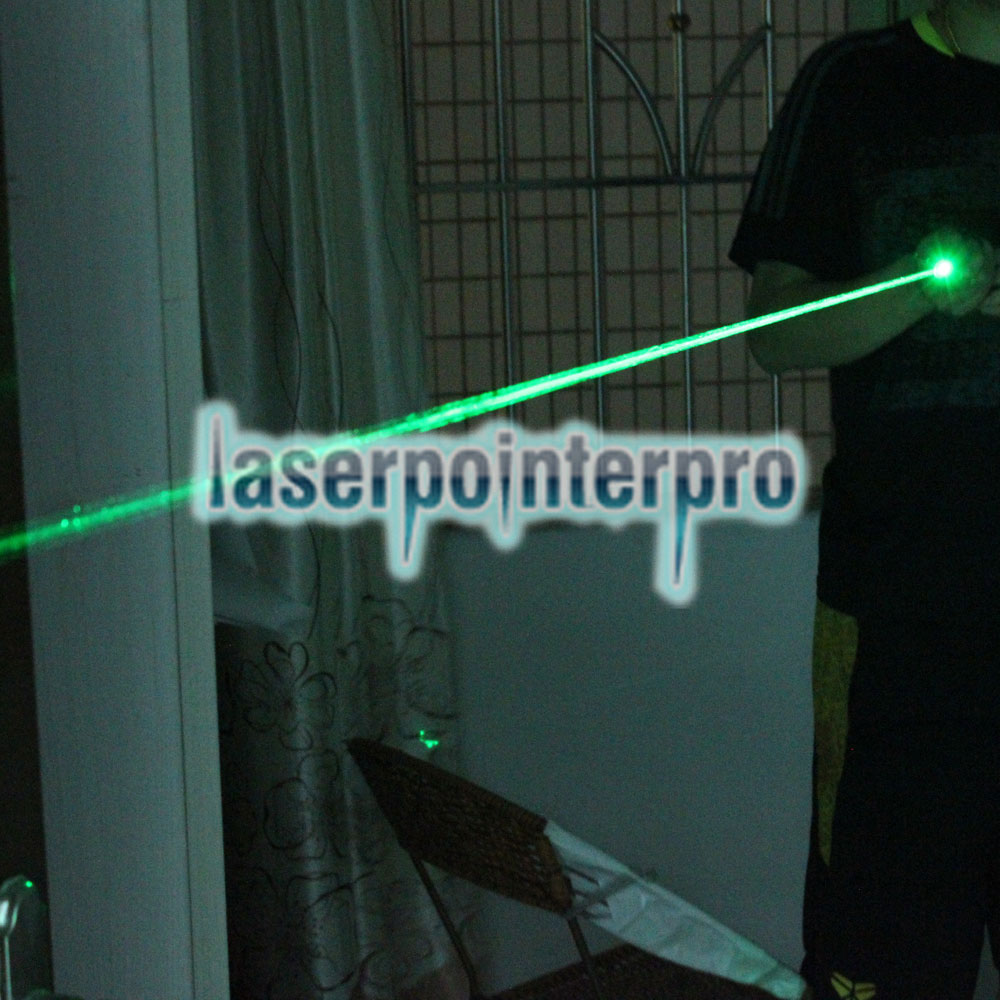 Kit de stylo pointeur laser focalisable 100mW 532nm rayon vert doré