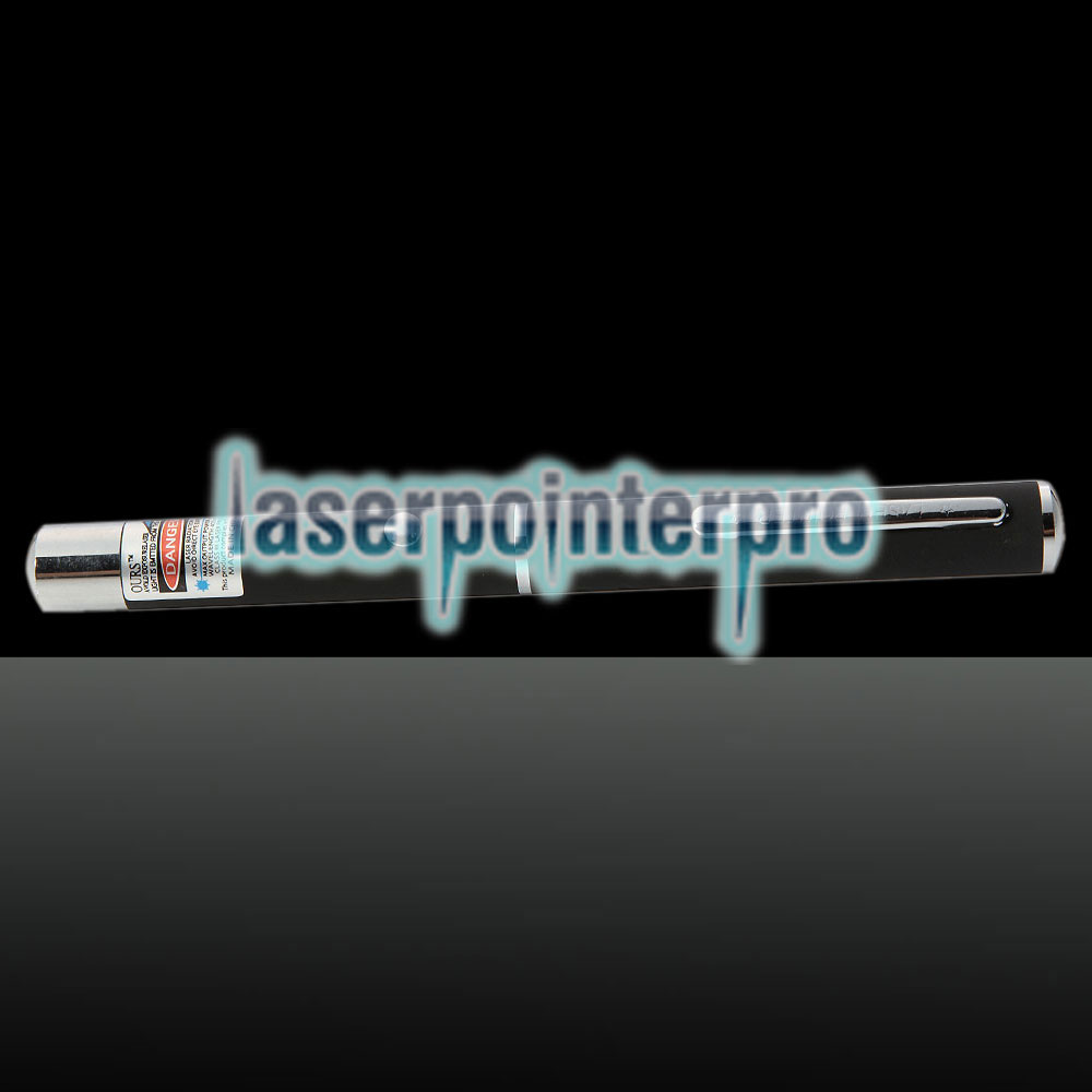1mw 405nm Blue & Purple Laser Beam Single-point Laser Pointer Pen Black
