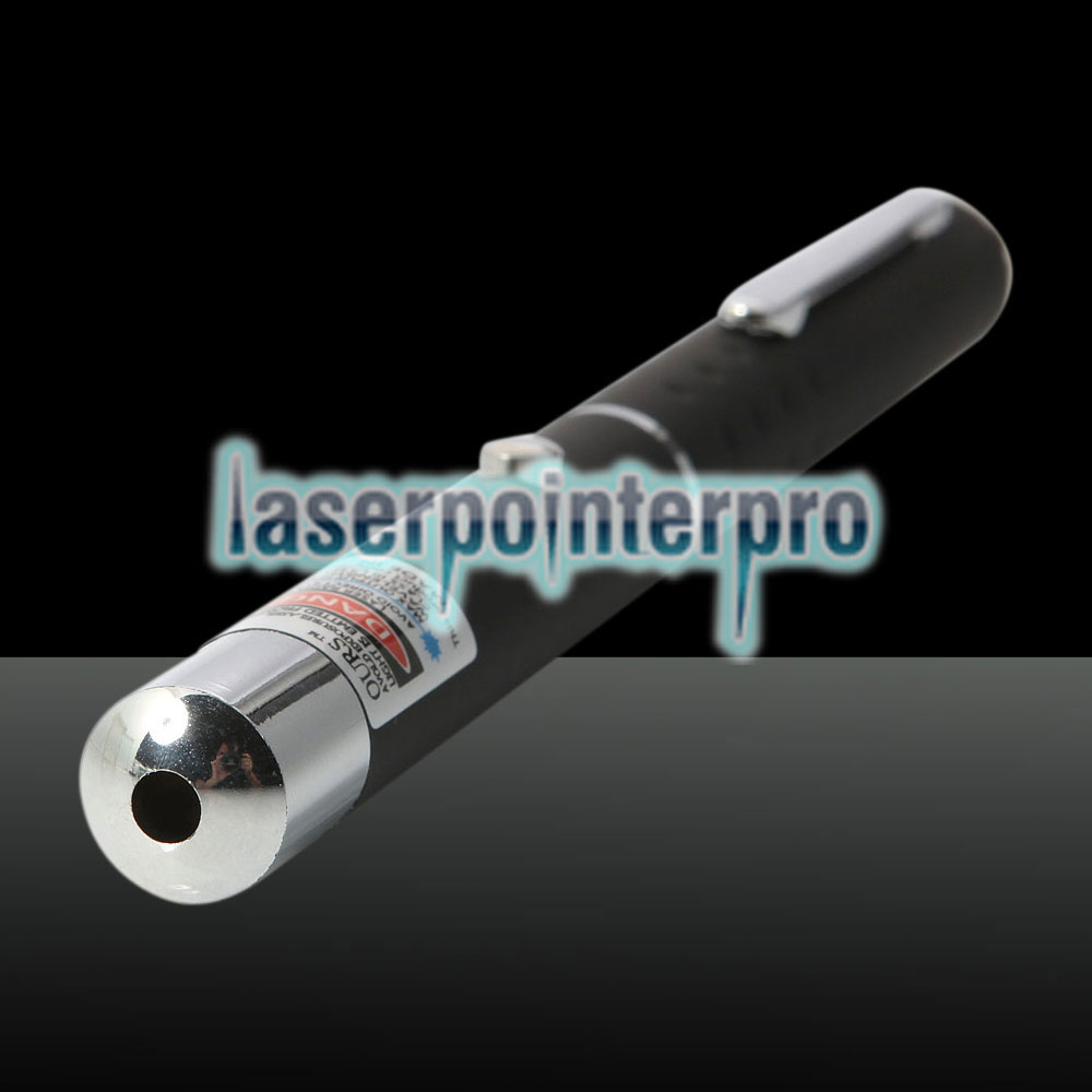 1mw 405nm Blue & Purple Laser Beam Single-point Laser Pointer Pen Black