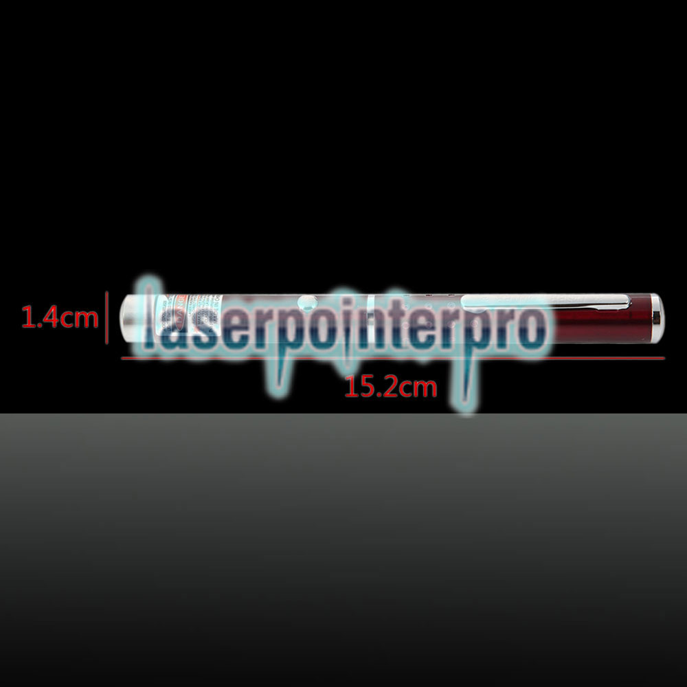 Penna puntatore laser rosso con raggio laser singolo 650nm 1mw rosso