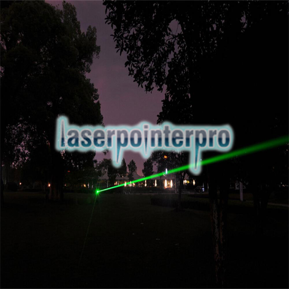 Stylo pointeur laser à faisceau laser vert 500mw 532nm avec câble USB noir