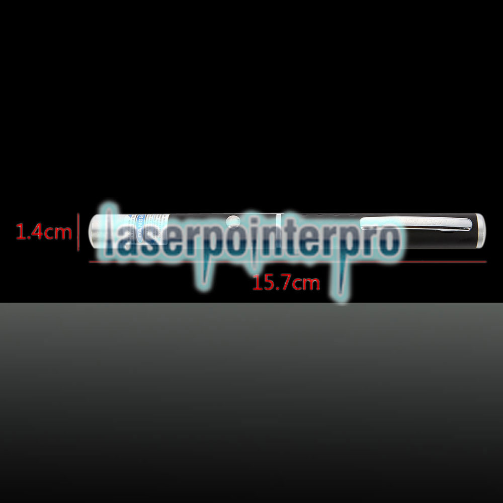 405nm 1mw Feixe Roxo Laser Pointer Pen Preto