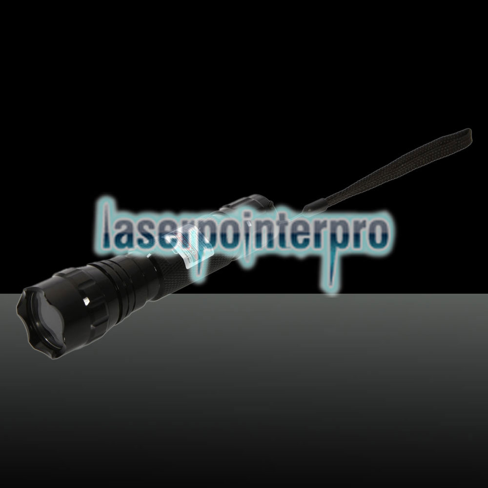 500mw 532nm grüner Laserpointer mit Akku und Ladegerät schwarz