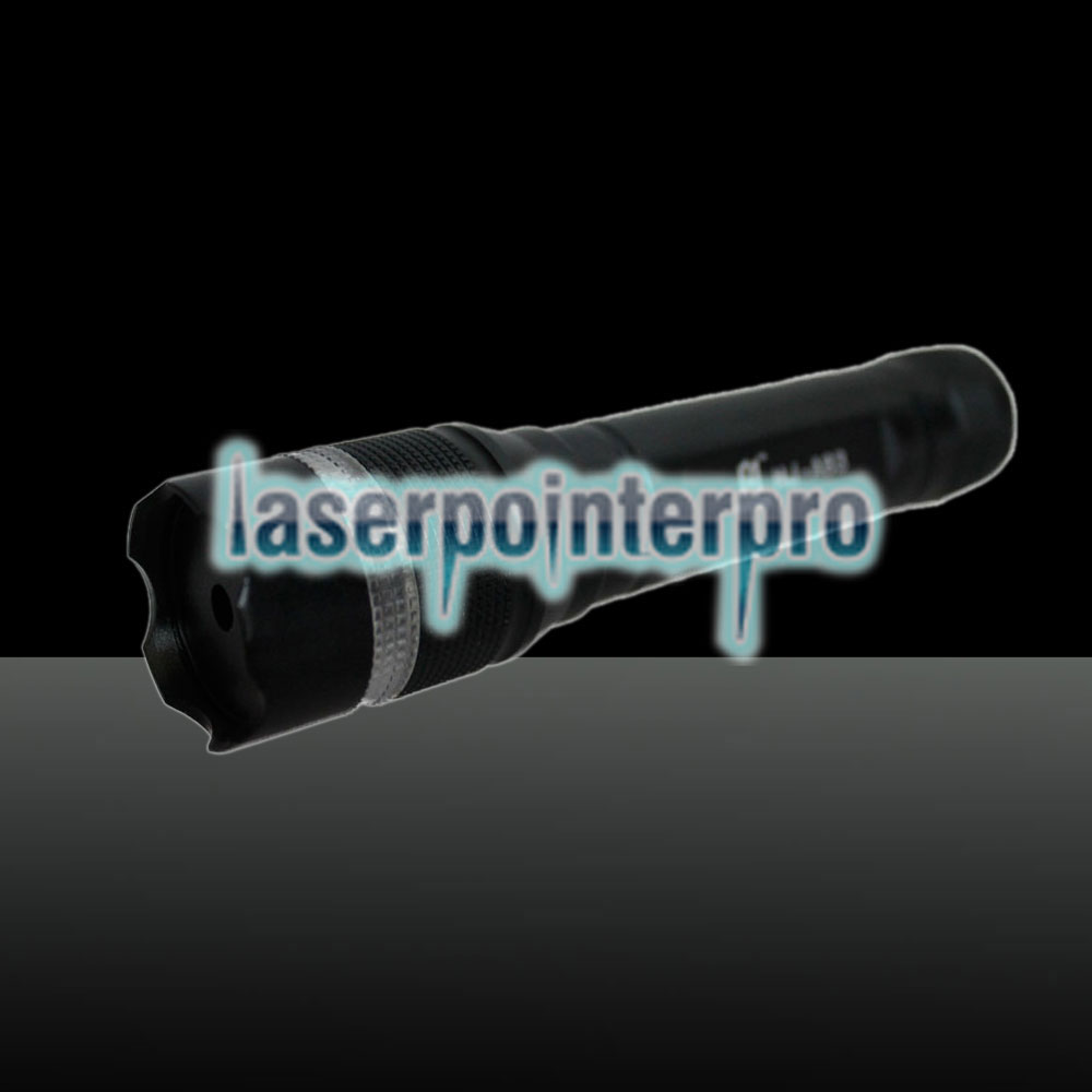 LT-85 100mw 532nm feixe de luz Noctilucent Stretchable ajustável foco Laser Pointer Pen preto