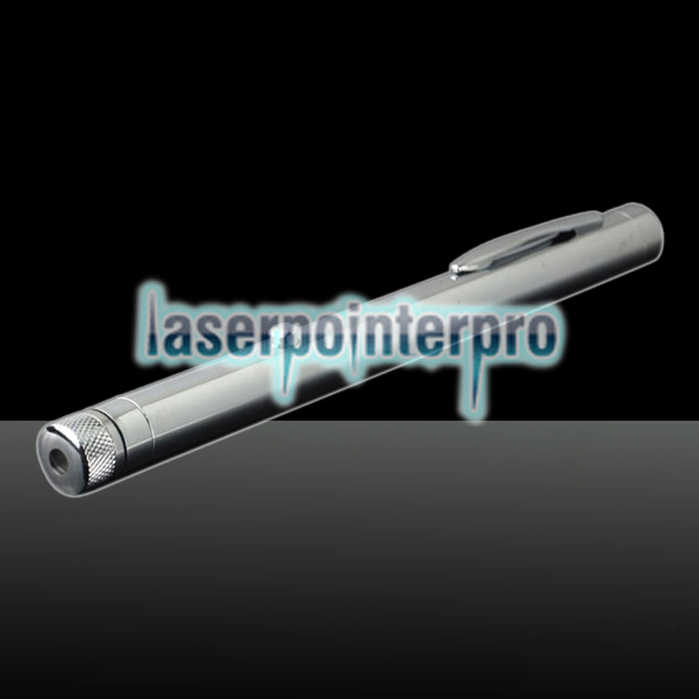 300mw 532nm Green Beam Light Starry Sky Light Style All-steel Laser Pointer Pen Bright Metal Color