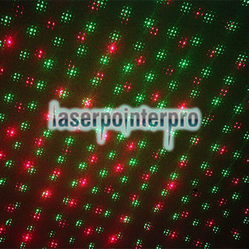 50mw 532nm Red & Green Beam Light Starry Sky Light Style Laser Pointer Pen Set Black