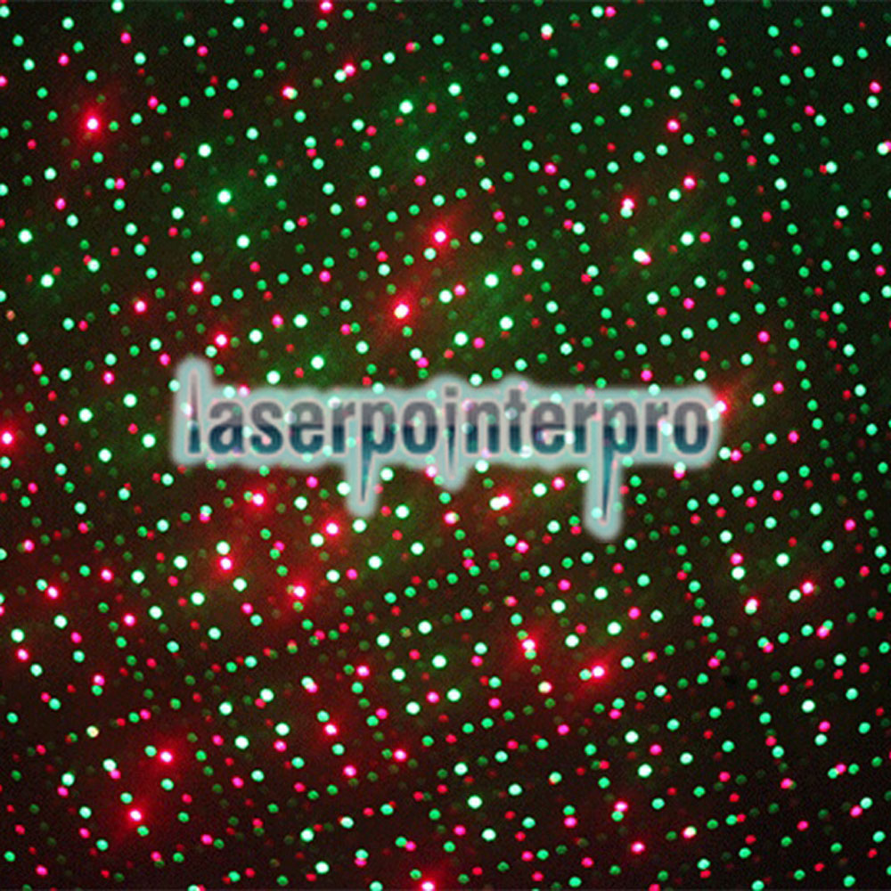 650nm / 532nm 5mw Luz de haz rojo y verde Luz de cielo estrellado Estilo Lápiz puntero láser Conjunto Negro