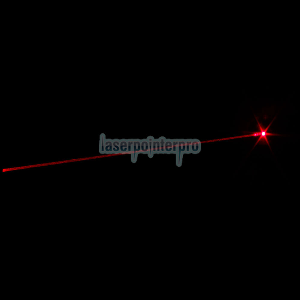 Mira laser vermelha 650mm 20mW com montagem de pistola preta TS-G07 (com uma bateria 16340)