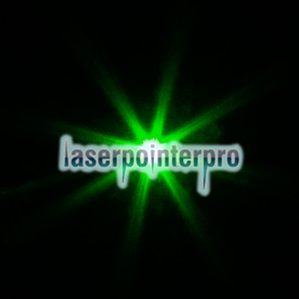 (Sem embalagem) 1mW 532nm Green Laser Pointer Pen Preto