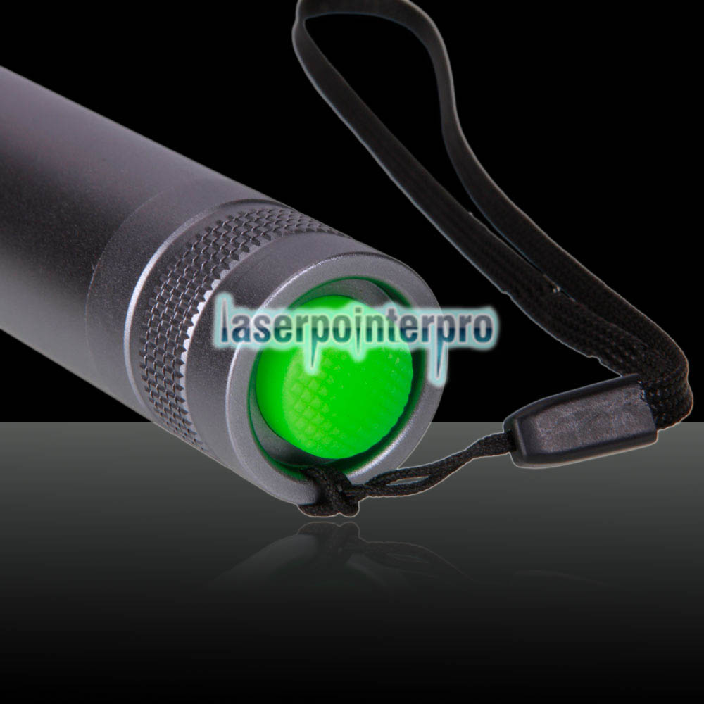 TS-002 1000mW 532nm Ponteiro laser verde Caneta Cinza prata