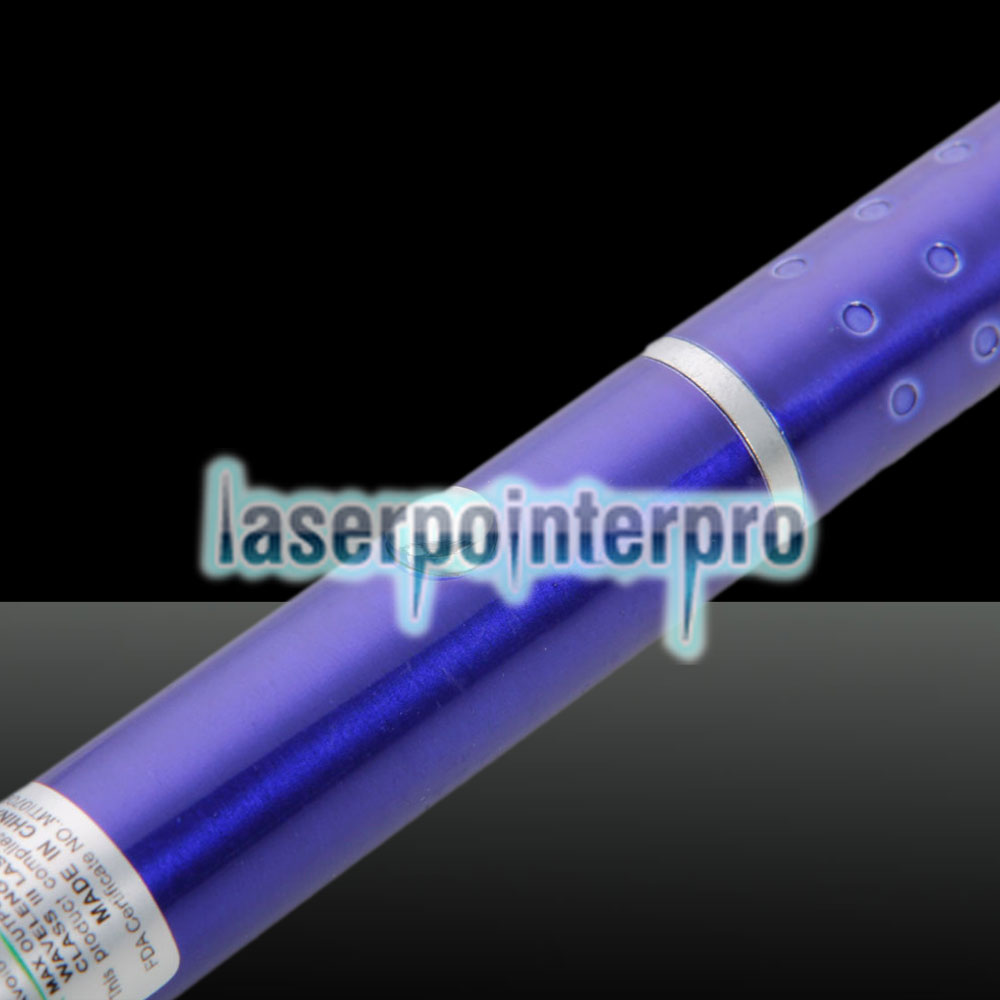 5mW Gypsophila Light Pattern Professioneller grüner Laserpointer Blau