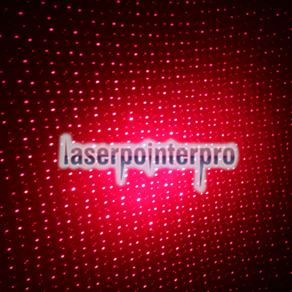 50mW meio aberto padrão estrelado Red Light Nu Laser Pointer Pen Verde
