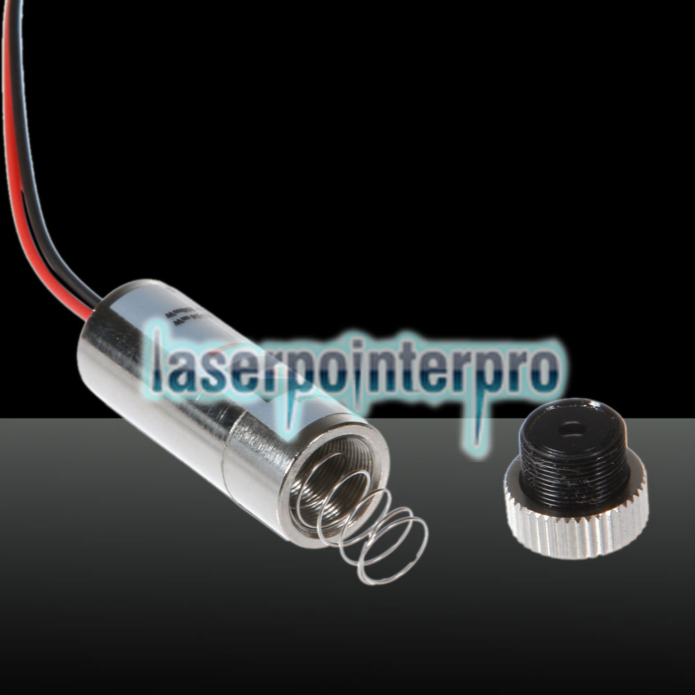 Pointeur laser rouge 5MW Module laser de style ligné Silver