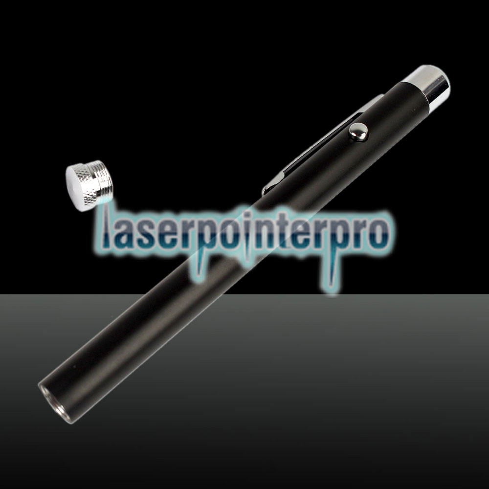Penna puntatore laser rosso da 1mW 650nm con raggio nero