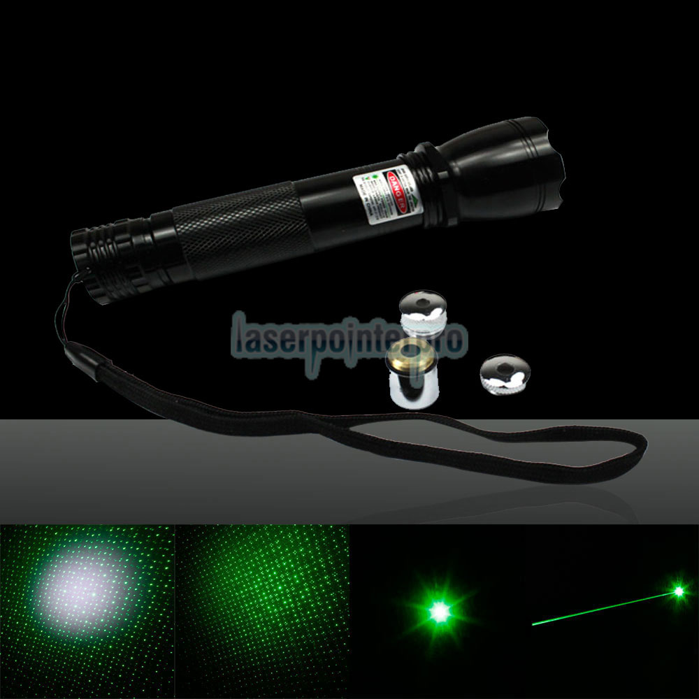 20mW 532nm 1005 6 LED Green Laser Pointer Flashlight