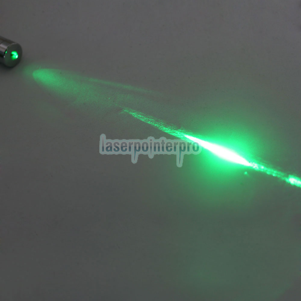 Pointeur laser vert en acier à dos ouvert de 100 mW et 532 nm