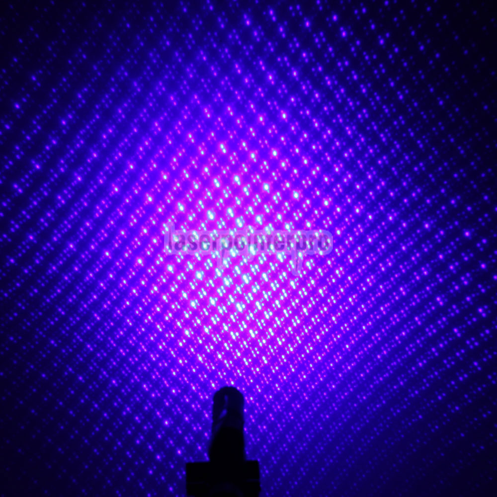 1000mW Kaleidoskopischer blau-violetter Laserpointer mit hoher Leistung