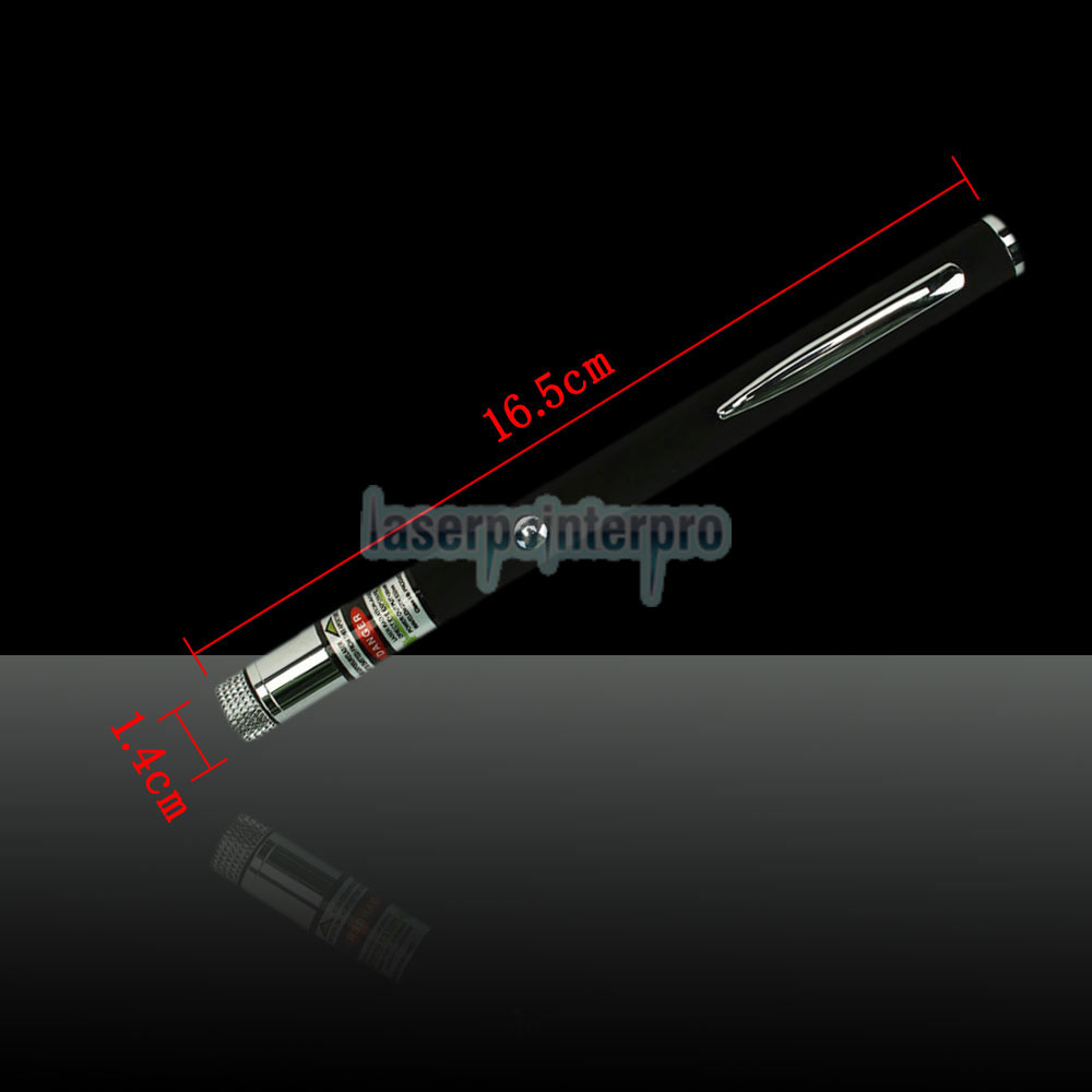 Stylo pointeur laser vert kaléidoscopique à dos ouvert de 30mW et 532 nm avec batterie 2AAA