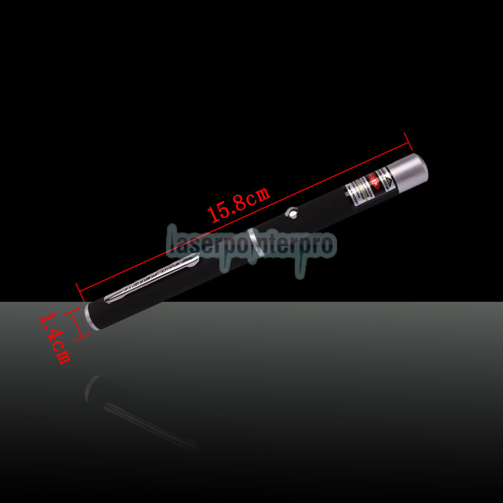 Penna puntatore laser verde medio aperto da 50 mW 532 nm con 2 batterie AAA