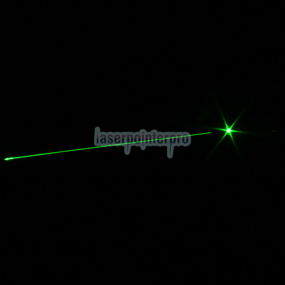 Penna puntatore laser verde medio aperto da 20 mW 532 nm con batteria