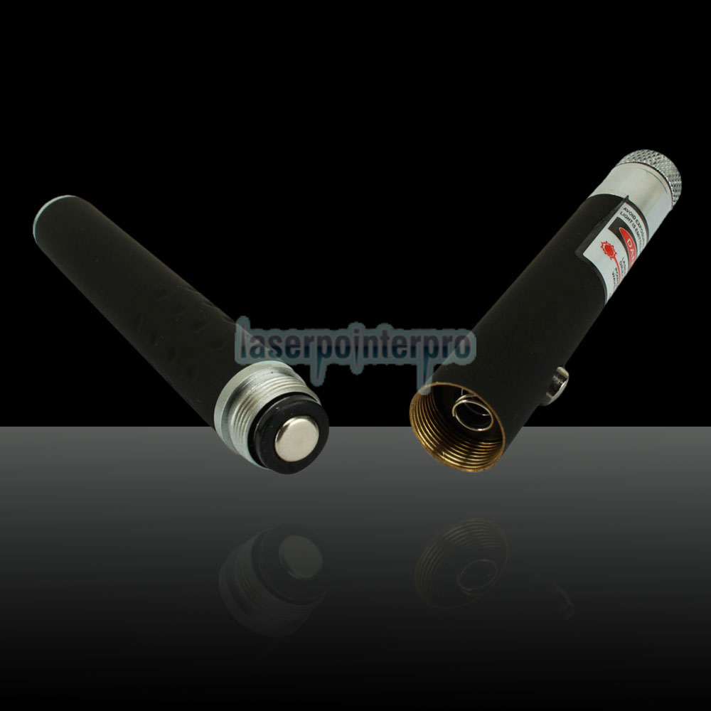 10mW 650nm Nuova penna puntatore laser caleidoscopico rosso metà aperto con batteria 2AAA