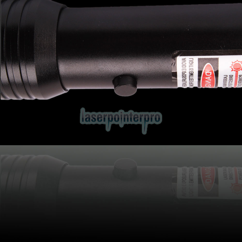 100mW 650nm linterna estilo 1010 tipo lápiz puntero láser rojo con 16340 batería