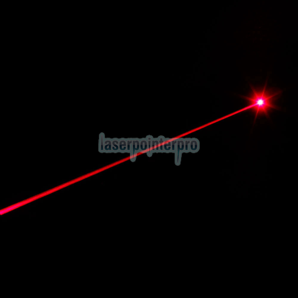 100mW 650nm Taschenlampen-Art 1010 roter Laserpointer mit 16340 Batterie
