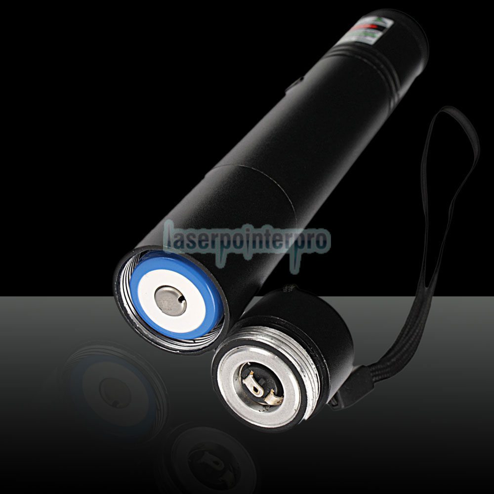 Laser 302 100mW 532nm style de lampe de poche stylo pointeur laser vert avec batterie 18650