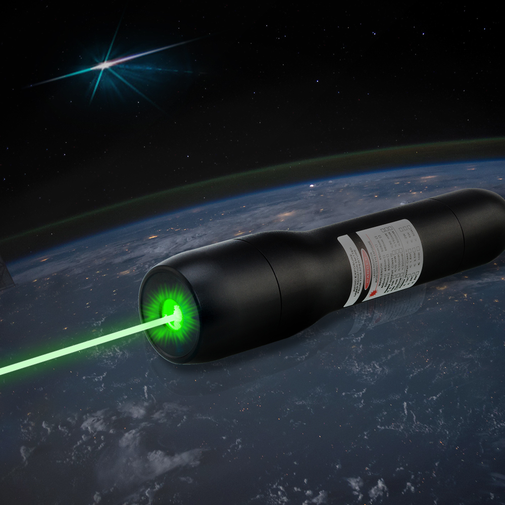 QK-DS6 10000mw 530nm pointeur laser vert étanche 5 mètres sous l'eau