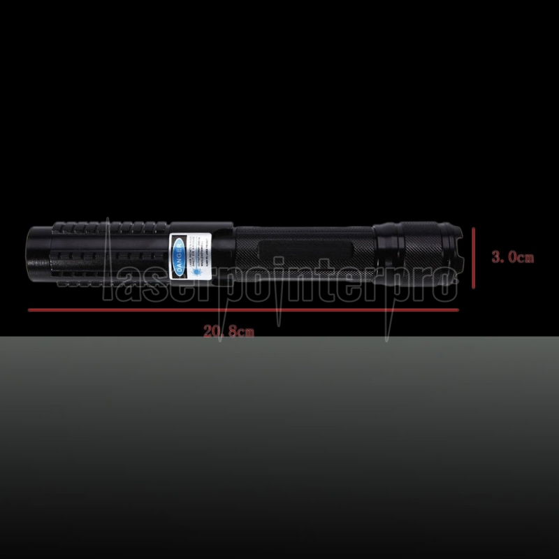 5000mW 450nm 5-in-1 Blue Beam Light Laser Pointer Pen Kit Black -  Laserpointerpro