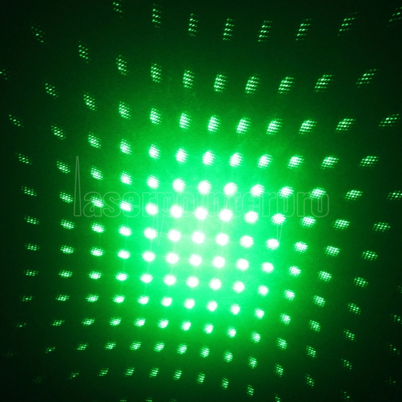 Top Laser 303 200mW pointeur Laser vert longueur focale réglable et avec  Star Filter Pattern avec 4000mah 18650 batterie