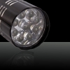 Black 3W 9 LED Super Bright Flashlight Electric Torch