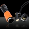 CREE XM-LT6 LED 6W 900 Lumen 3 Mode Focus Flashlight with Compass