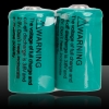 2pcs UltraFire 15270 / CR2 3V 800mAh Li-on baterias recarregáveis