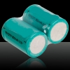 2pcs UltraFire 15270 / CR2 3V 800mAh Li-on Batterie ricaricabili