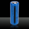2pcs UltraFire 26650 6000mAh 3.6-4.2V PCB Protector Batterie al litio ricaricabili Blu