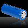 2pcs UltraFire 26.650 baterías de 6000mAh 3.6-4.2V PCB Protector de litio recargables Azul